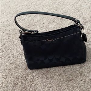 Coach top handle bag